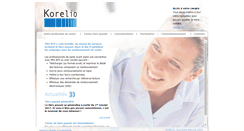 Desktop Screenshot of korelio.com